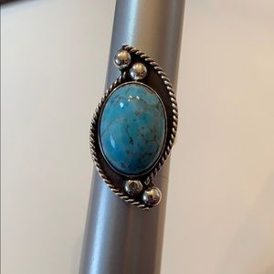 Turquoise silver Ring